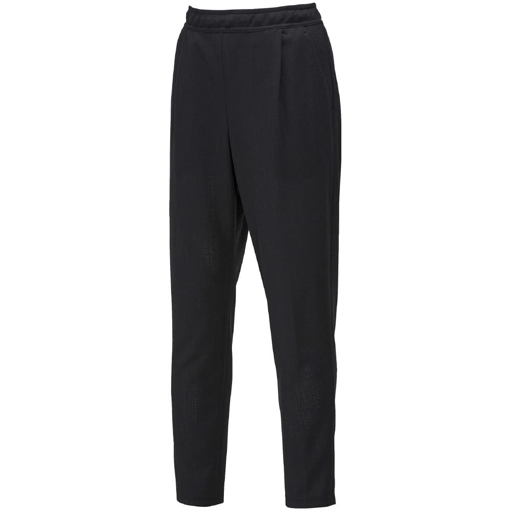 Mizuno Dry Aeroflow Training Highly and Black Women's Ankle-Length Pants, Breathable, Sweat-Wicking, Quick-Drying, (Size 32MDA310)
