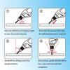 Hexagonal Shank Brazed Dry Diamond Drill Bit 5‑16mm Hole Saw for Granite Porcelain Stone, Professional Sharp Hole Opener Cutter