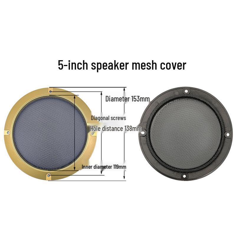 2”-10” Loudspeaker Protective Mesh Covers for Speakers