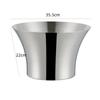304 Stainless Steel Deer Head Ear GOLD SILVER Big ICE BUCKET BOWL CHAMPAGNE Large Champagne Bar Bucket Beer Bucket Basin