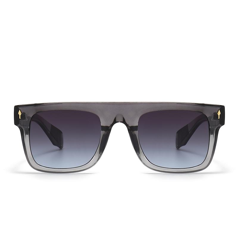 Popular Square Sunglasses with Rice Nails for Women Cross-Border Foreign Trade Fashion Eyewear 6047