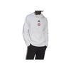 adidas Manchester United Piłkarska Seria Rekreacyjna Nadruk Logo Bluza z Kapturem z Długim Rękawem Męska bluza Biała HE6643