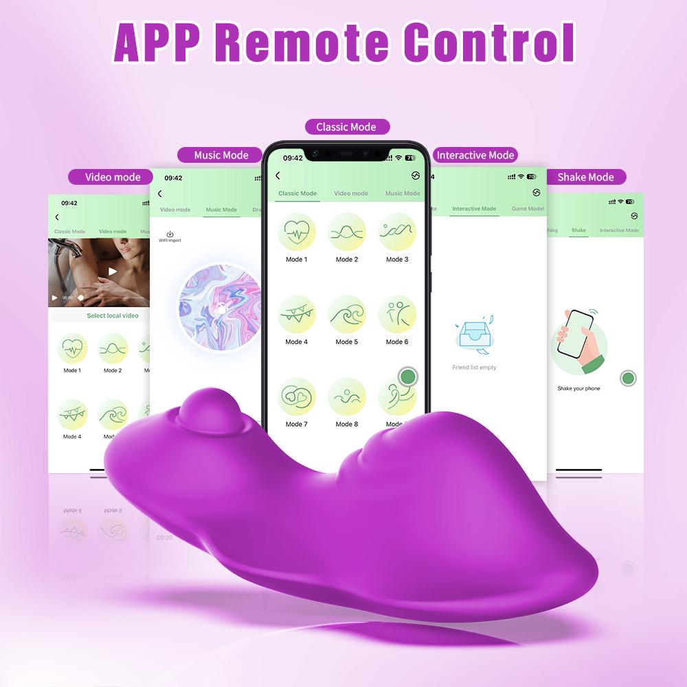 Wearable Panty Vibrators G Spot Clitoral Vibrating Egg Clitoris Stimulator APP Wireless Remote Control Masturbator Women Sex Toy