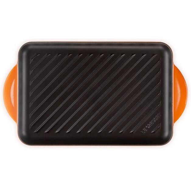 Le Creuset Cast Iron Grill Pan Rectangular 32x22 Cm, Red (20202320900460)