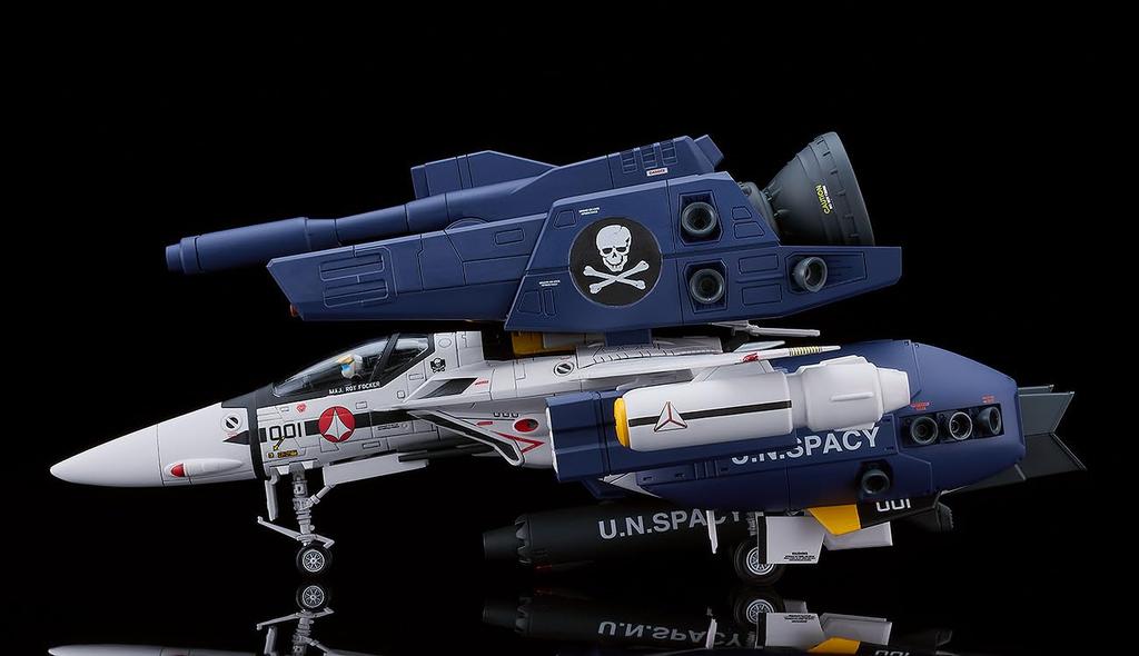 PLAMAX Super Dimension Fortress Macross: Do You Remember Love? PX08 1/72 VF 1S Strike Fighter Valkyrie Skull Leader 1/72 Scale Assembled Plastic Model