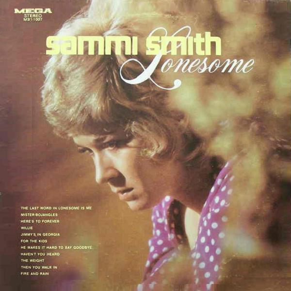 LP Record SAMMI SMITH - Lonesome M311007 Mega 1971 US Country/Folk Used