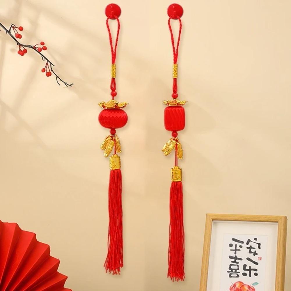 Blessing Round Ball Lantern String Chinese Style Spring Festival Supplies  Happy New Year Gift