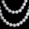 10pcs 5.5cm/8cm Faux Large Pearl Plastic White Ball Pendant Elegant Beaded Garland  Wedding Backdrop