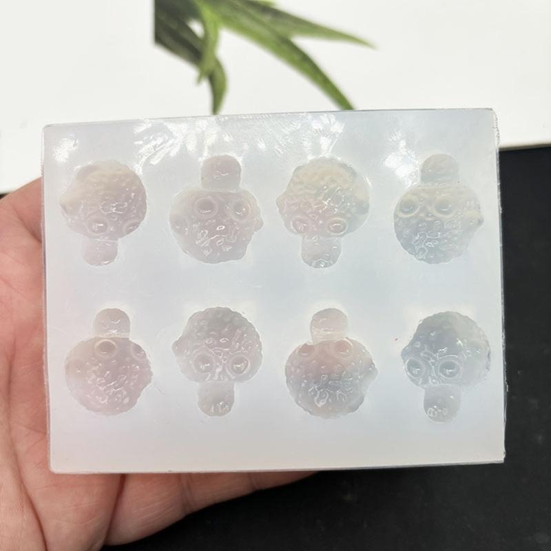 Transparent Silicone Mold Reusable for Epoxy Resin Casting Creating Cats Themed Accessories Making Mould