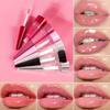 Lip Plumper Gloss Öl Voluminisierend & Feuchtigkeitsspendend Nicht-Trocknende Formel, Lippenfeuchtigkeitsspender, Volumensteigerndes Lippenöl für vollere Lippen