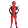 Deadpool Einteiler Bodysuit Kostüm für Kinder & Erwachsene - Halloween Cosplay Outfit