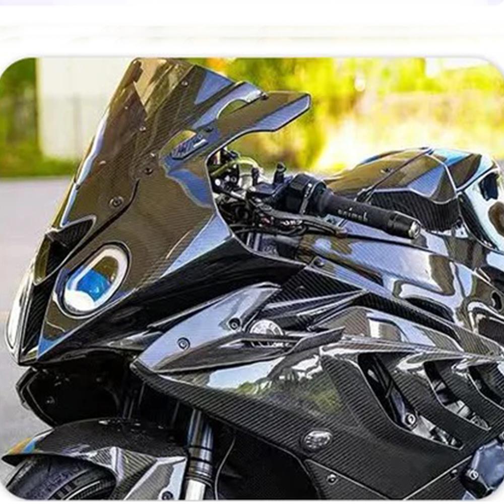 For BMW S1000RR S1000 RR 2009-2014 Fairing Fixed Wing ABS Carbon Fiber Motorcycle Accessories Side Spoiler Winglet