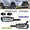 Compatible Front LED Bumper Fog Light Assembly for Lexus NX200/NX300H (2015-2021)