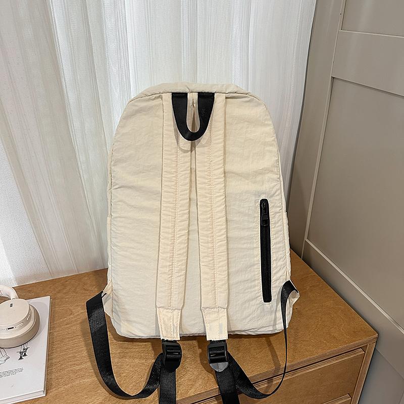 Junior High School Students Lightweight Schoolbag Women's Large Capacity Backpack