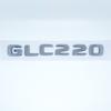 HUUML1 3D ABS Chrome Black Letters GLC260 GLC300 GLC350 GLC220d GLC350e 4Matic Emblem for Benz GLC X253 Car Trunk Logo Sticker