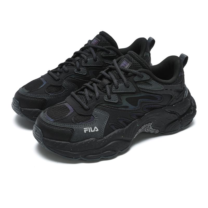 Fila Modern Sneakers Simple Comfortable Low-Top Running Shoes Women Sneakers Black Gray F12W431120FBK