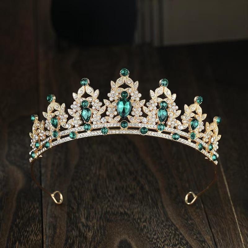 Princess Crystal Rhinestone Headband for Girls - Luxury Birthday  Performance Crown Accessory with Multiple Colors