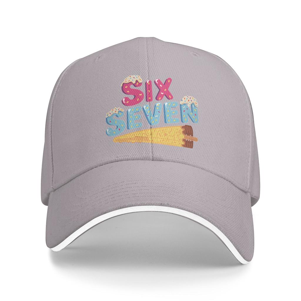 Funny Six Seven 6 7 Meme Gen Alpha Slang Casual Baseball Cap Trucker Hat Spring High Quality Unisex Street Style Snapback Cap