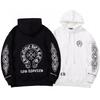 815 CHROME HEARTS 2026 Autumn and Winter New Plus Size Classic Style Logo Hooded Sweatshirt, Suitable for Couples To Wear