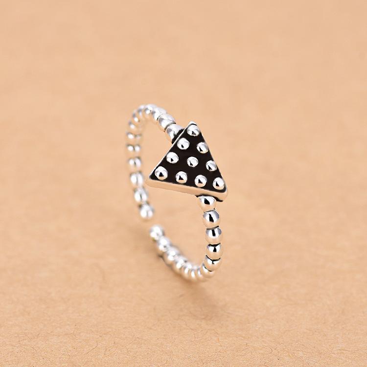 Opening Vintage Ring Female Simple Cold Wind Adjustable Index Finger Ring Small Fresh Personalized Finger Ring