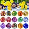 Multicolors Kids Game Pom Poms 25cm Cheering Ball Sports Match Vocal Ball  Club Supplies