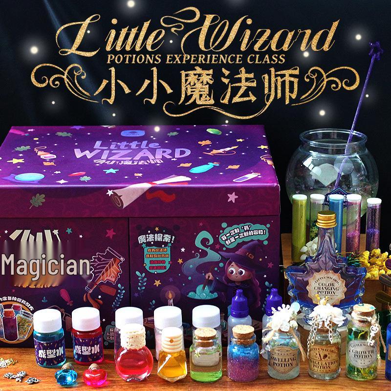 Mr. Toy Little Magician DIY Science Experiment Kit for Kids - Craft and Potion Set for Boys and Girls