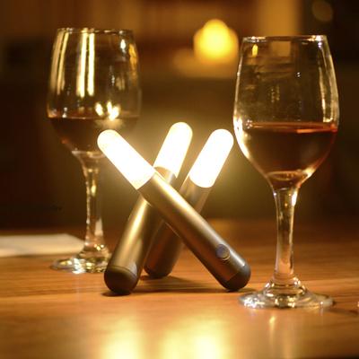 Led Night Light For Bedroom Camping Lamp Bar Desktop Atmosphere Light Rechargeable Button Switch Rotatable Table Lamp