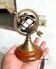 Antique Brass Armillary Sphere Globe - Nautical Decor - Pirate Ship Style Armilliary