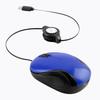 Corded Mouse Retractable Cable Small Pocket Mouse 1000DPI Optical Basic Mouse Compact Travel Mouse Mouse Corded for Laptop