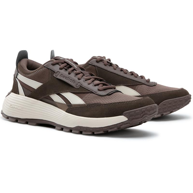 Reebok Low Top Running Shoes Unisex Brown Sneakers 100242435