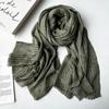 Soft Viscose Scarf Vertical Striped Shawl Wrap Modern Neck Wrap  Japanese Style