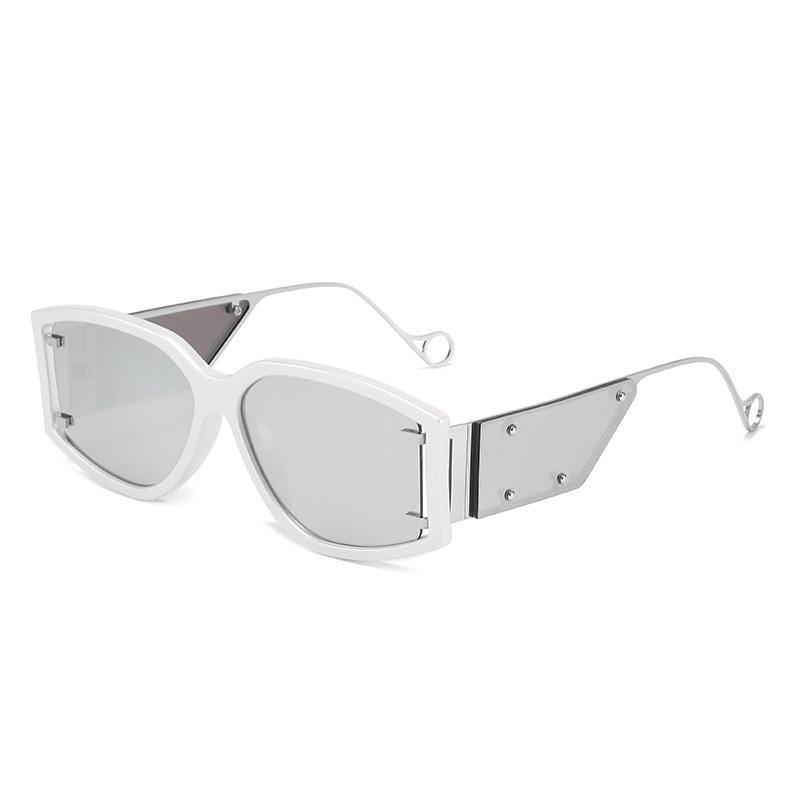 Sunglasses, Trendy Personalized Wooden Nails, Side Lens Glasses, The Same Large-Frame Sunglasses.