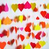 UV Neon Party Decoration Fluorescent Star Heart Circle Dot Garland Glow in The Dark Hanging Streamers Banner for Baby Bridal Shower Birthday Backdrop