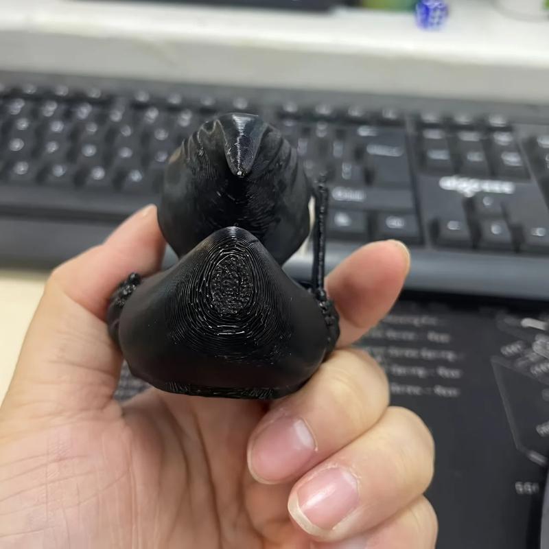 Grim Reaper Duck A 3D Printed Scary Death Duck Statue Suitable for Home Decoration Halloween Decoration for Haunted House Party