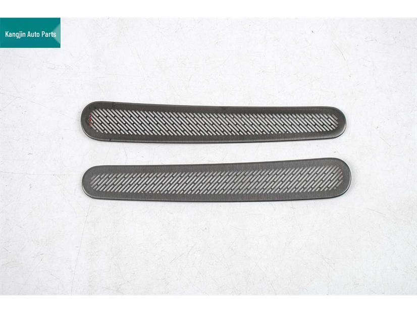 Dustproof Black Titanium Speaker Cover for Front Door Vent - Compatible with Ideal 25 I8 Stainless Steel Interior.
