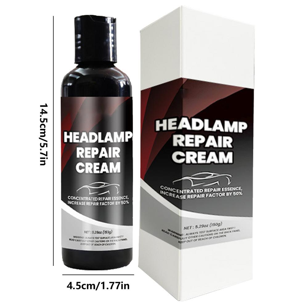 

Крем для восстановления фар 150 г Полироль для фар Полироль для обновления фар Для ремонта Пожелтение, помутнение, окисление фар