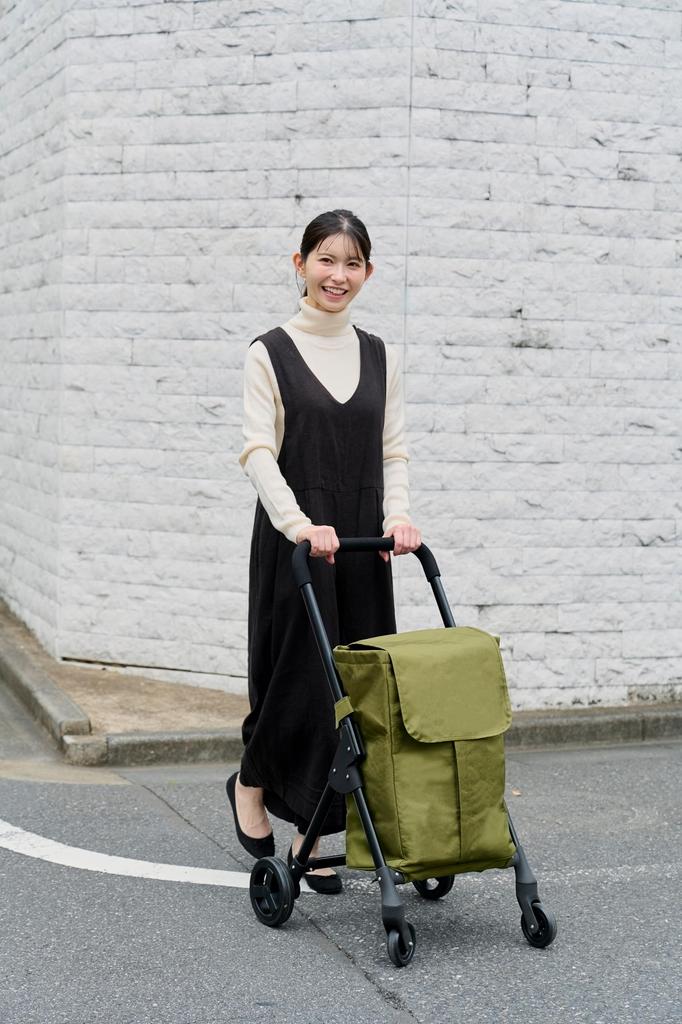 REP Front Push 4 Radwagen SCHWARZ B32 T22 H87 558324 Größe Tasche ca.. H49/Wagen ca.