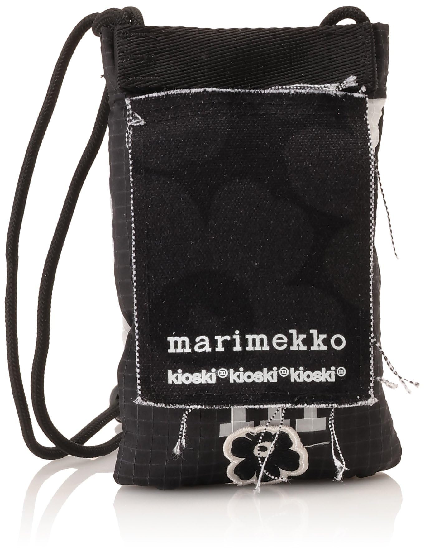 Marimekko 92211 Funny Small Pocket Shoulder Bag, Black [Used]