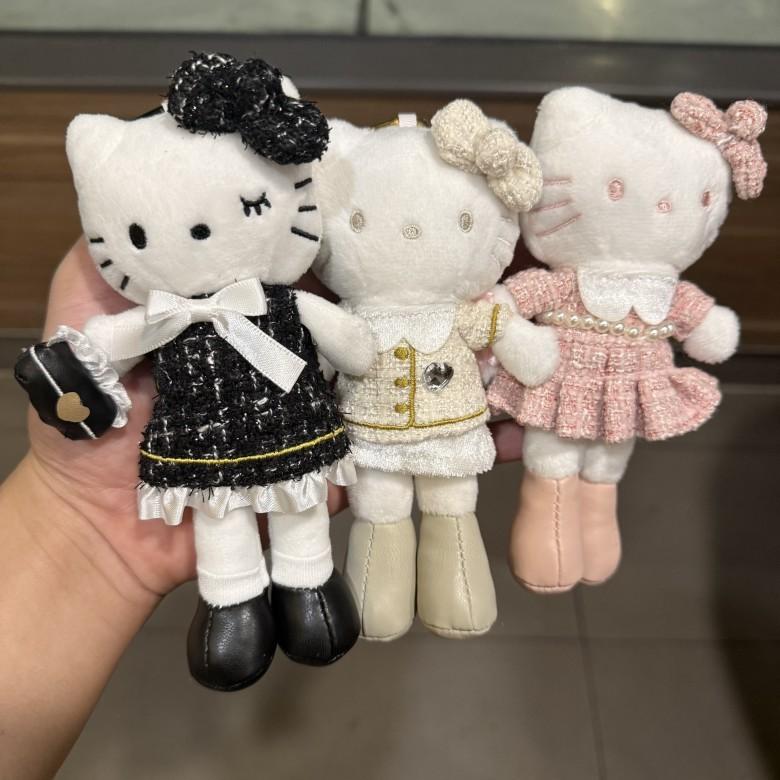 Long Leg Plush Pendant With Dress And Bow Decoration For Girls Backpack Decor