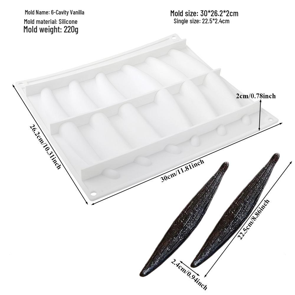 Stampi in Silicone 3D per Mousse di Frutta: Pera, Mela, Ananas, Pesca, Durian, Lampone.