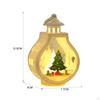 Christmas Candle Lantern Hanging Decorative Ornament Candlestick Tabletop