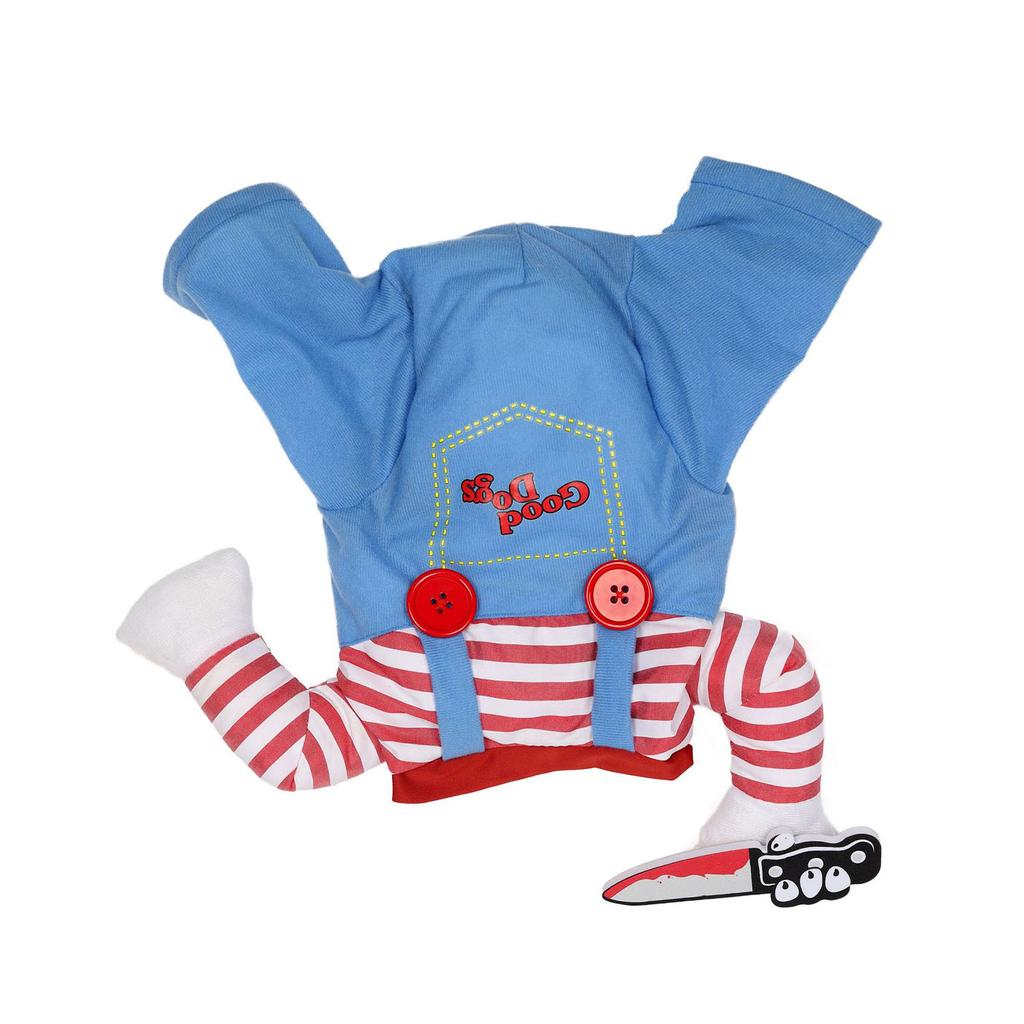 Zabawne stroje dla lalek i psów Jasne kolory Miękkie wygodne stroje dla psów Cosplay na Boże Narodzenie Halloween