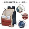 WinSun Expandable and Foldable Dog and Cat Carrier Backpack for Small and Medium Spacious and Portable Pet Carrier Backpack for Dogs and Perfect for