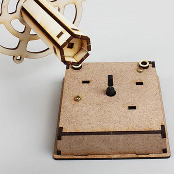 Montážní sada pro pokojové LED pohyblivé rotační letadlo DIY korea 3D puzzle