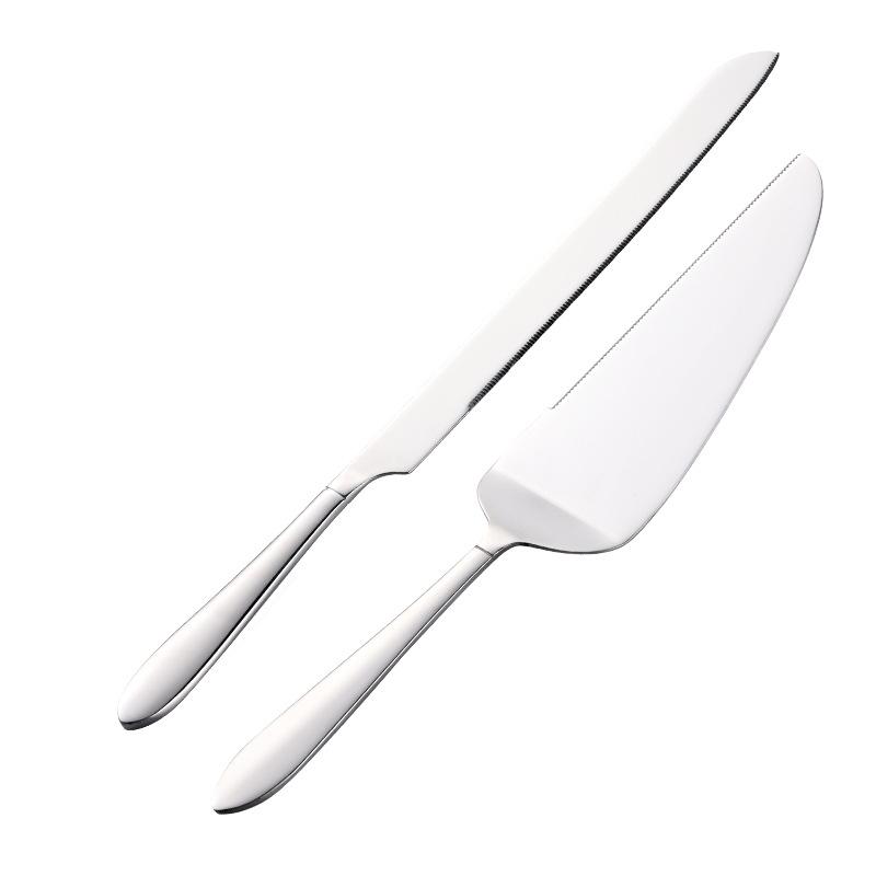 430 Stainless Steel Extended Bread Knife Pizza Shovel Baking Scraper Butter Knife Baking Cake Knife Shovel Cheese