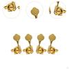 4 Pieces Electric Bass Tuning Pegs Knobs Keys Machine Heads Open Frame Tuner for Show