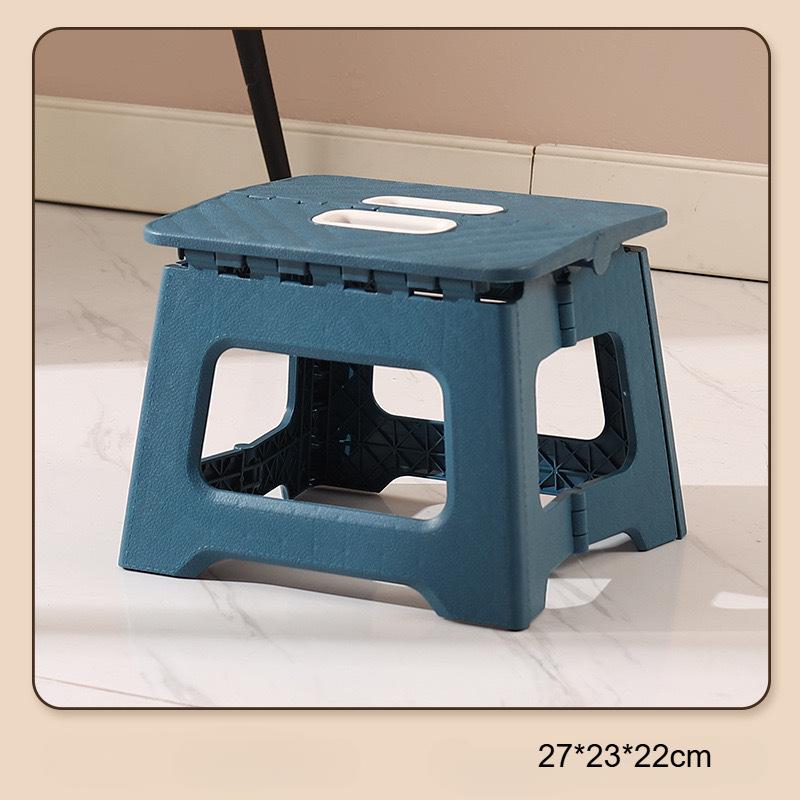 Portable Folding Stool for Outdoor Activities - Thickened Plastic, Lightweight Design