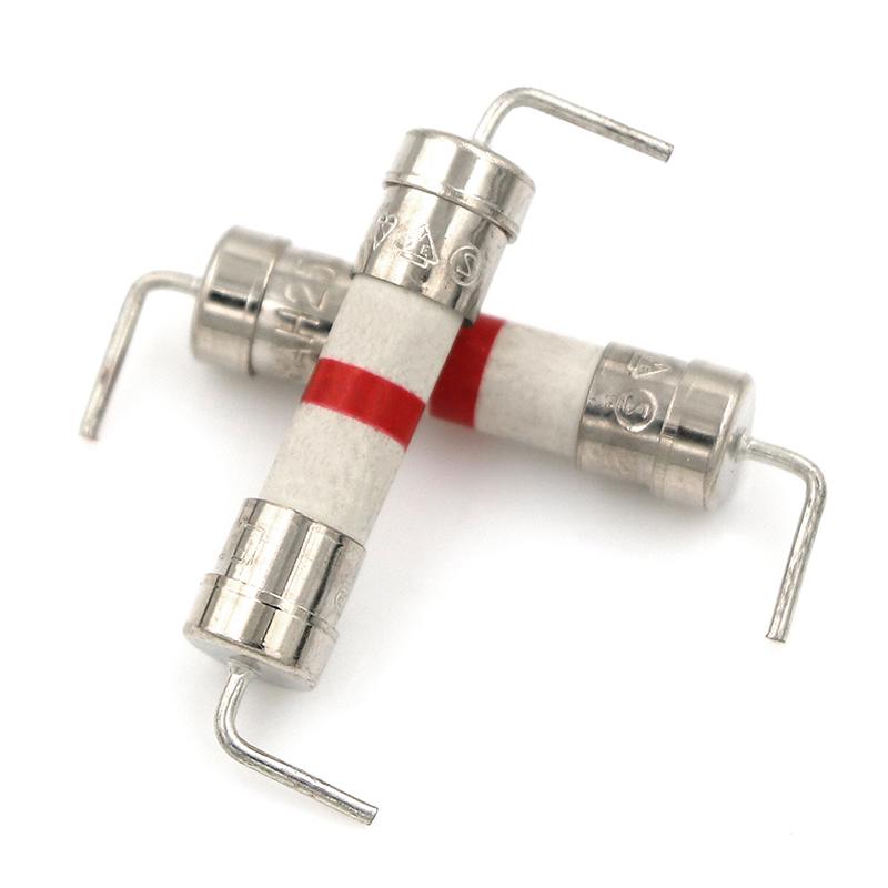 5 Buc 8A 250V 5*20Mm Corp Ceramic Temporizat Siguranță cu Terminale Axiale