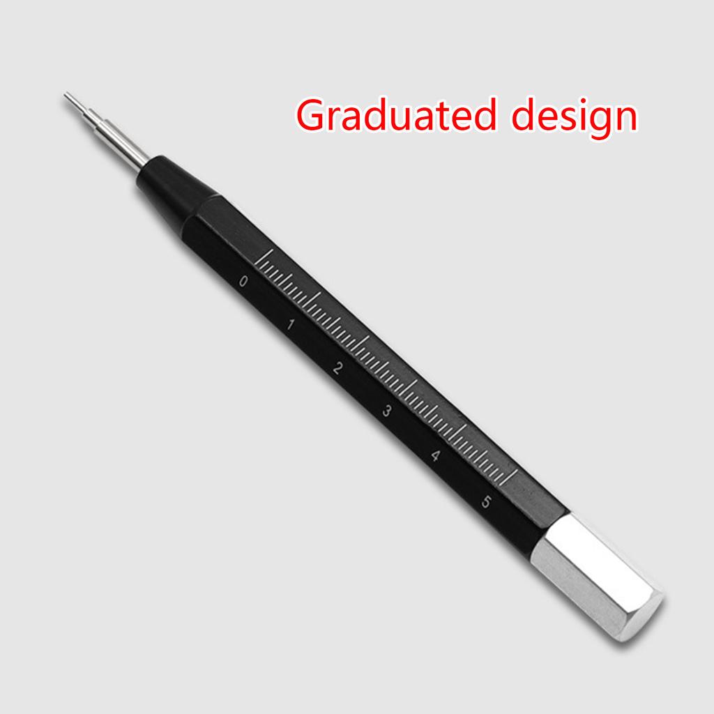 Watch Band Removal Tool with Scale Measurement Durable Carbon Steel Construction for Leather or Metal Watch Bands