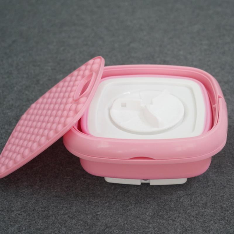 Tragbare Waschmaschinen Unterwäsche mit Trockner Eimer Socken Kleidung Waschmaschine Zusammenklappbare Mini-Waschmaschine Haushaltsgerät